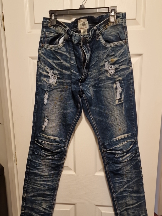 original vintage denim Other - Distressed Indigo Slim Straight